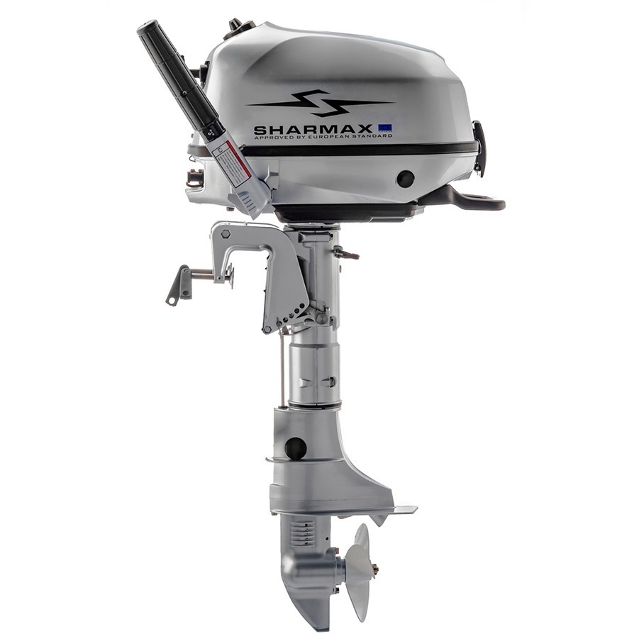 4 тактный лодочный мотор Sharmax SMF5HS